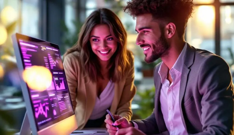 Personas interactuando con contenido y compras en redes sociales